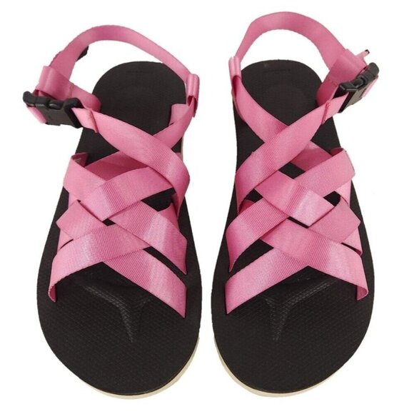 Suicoke Sama Sandals Size M9 W11 Unisex Pink Strappy $110 - Picture 4 of 13